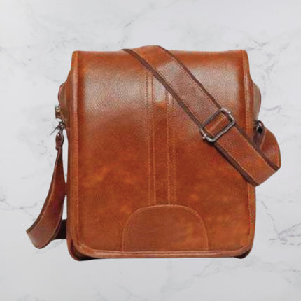 PU Cross Body Flap Sling Bag