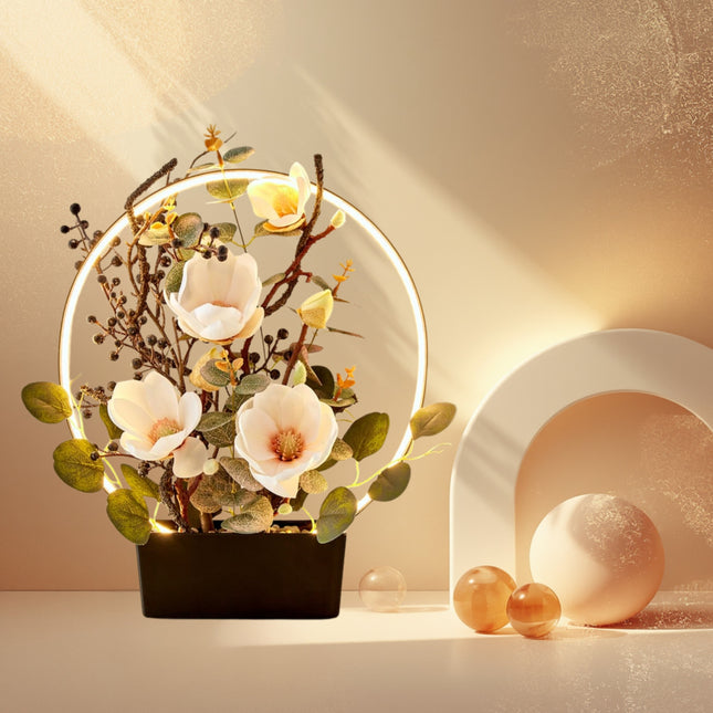 Magnolia Plant In LED Pot