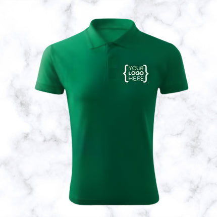 Green Polo Neck T- Shirt