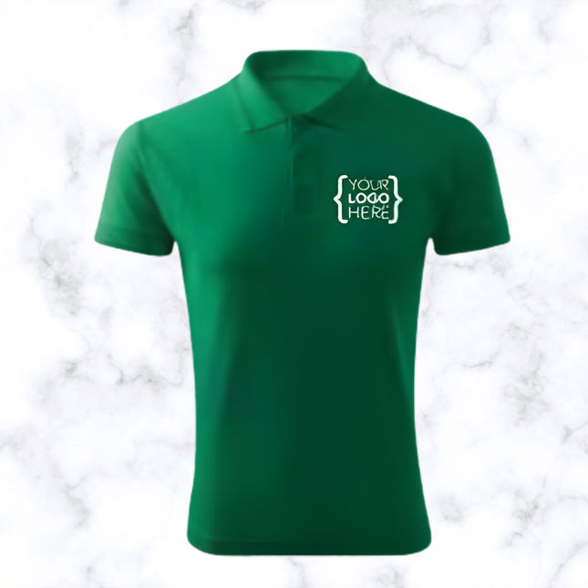 Green Polo Neck T- Shirt