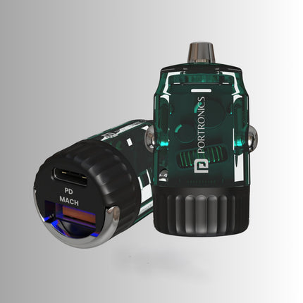 Portronics Car power view 36W Car Charger with Dual Output