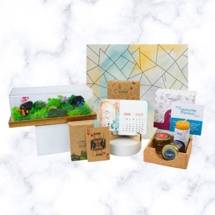 Forest Gift Set With Playing Cards and Plantable Calendar