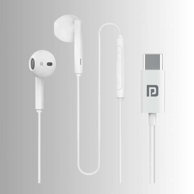 Portronics Conch Theta C Wired Earphone with C Type Audio Jack