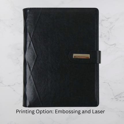 Stylish Black Diamond Texture Organizer (MOQ - 25)