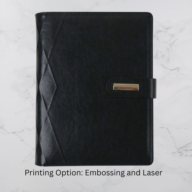 Stylish Black Diamond Texture Organizer (MOQ - 25)