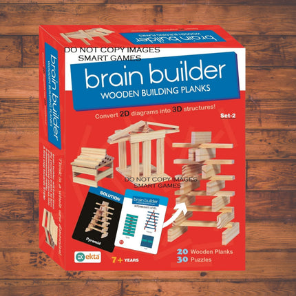 Brain Builder Wooden Building Planks