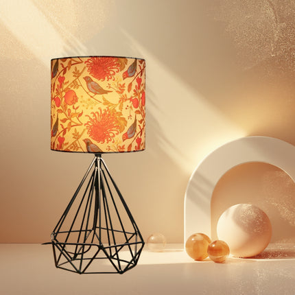Traditional Print Table Lamp