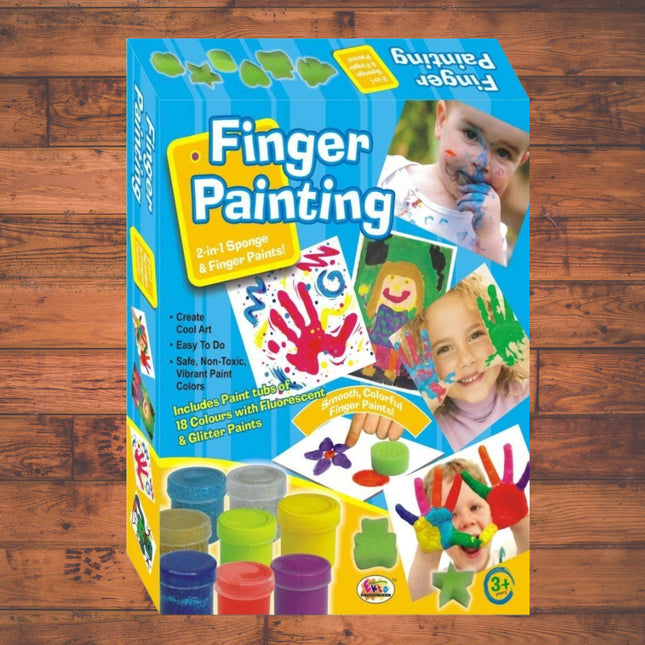Finger Painting 18 Colours Set