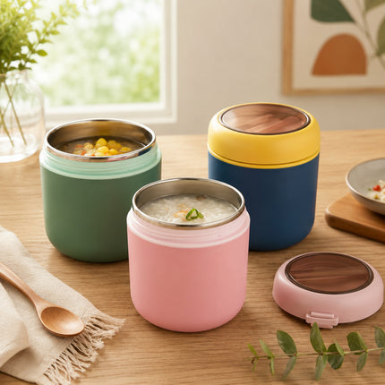 Insulated Food Jar – Stainless Steel Thermal Lunch Container for Hot & Cold Meals