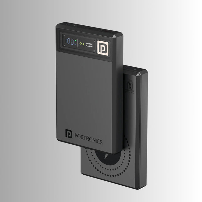 Portronics Magclick 10K 10000mAh Magnetic Wireless Power Bank