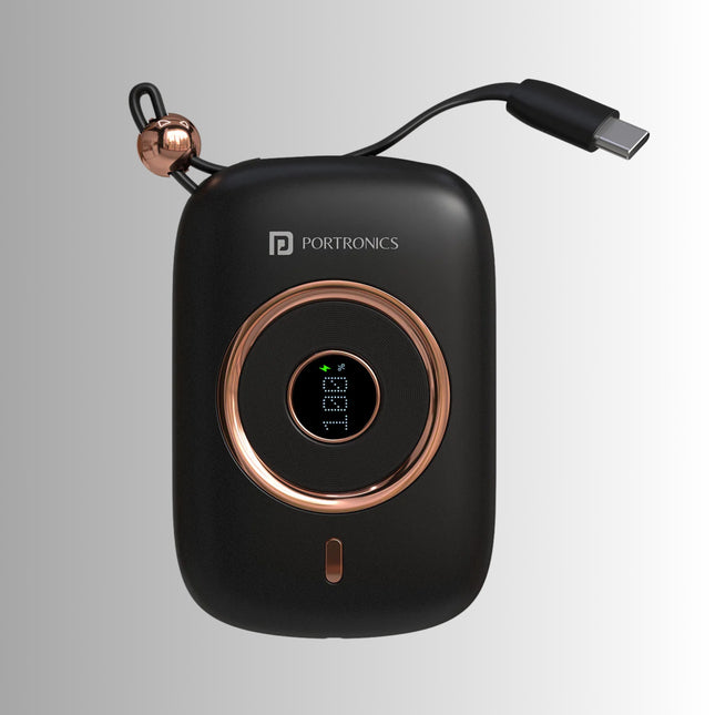Portronics Power Shutter Pro 10K 35W Fast Charging Power Bank
