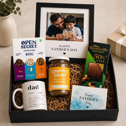 Coffee Lover Dad Gift Hamper | Premium Father’s Day & Rakhi Gift Box for Dad