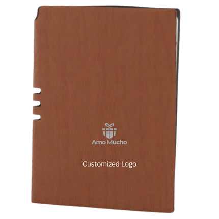 Brown Soft Smooth PU Leather Diary (MOQ- 25)