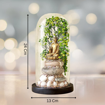 Buddha In Dome Figurine