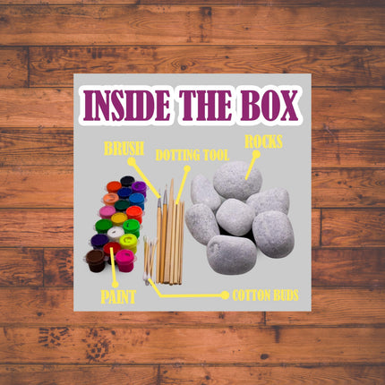 Mandala Rock Art Painting Kit