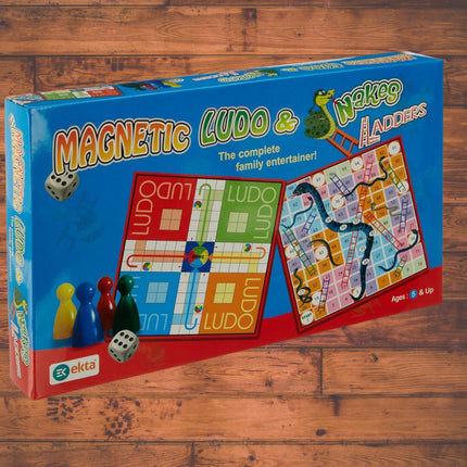Magnetic Ludo and Snakes And Ladder Game