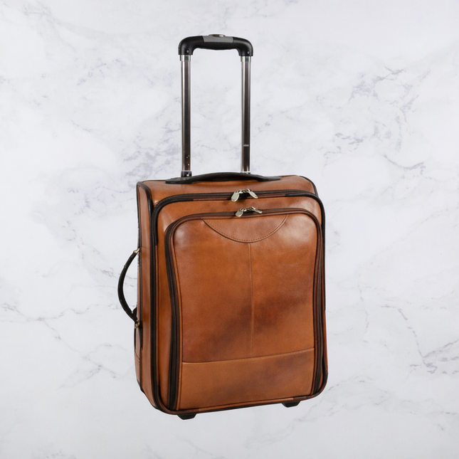 Goat Leather Trolley Bag