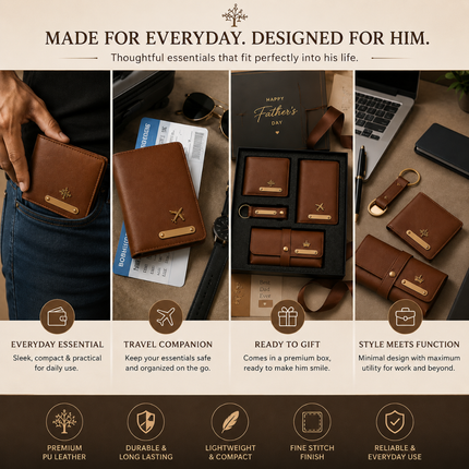 Premium Gift Hamper for Him – Perfect for Father’s Day, Rakhi, Birthday & Anniversary